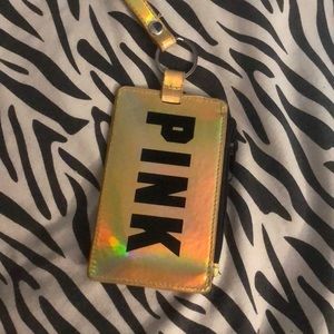 Pink Victoria Secret Lanyard